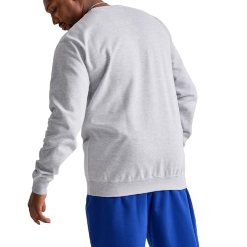 Champion Men's Fleece Crewneck Sweatshirt Medium Manhattan Mist Heather