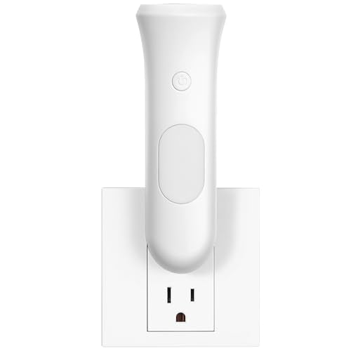 White ROSSEX 4-in-1 Rechargeable Emergency Wall Light with Night Light - Power Outage Ready