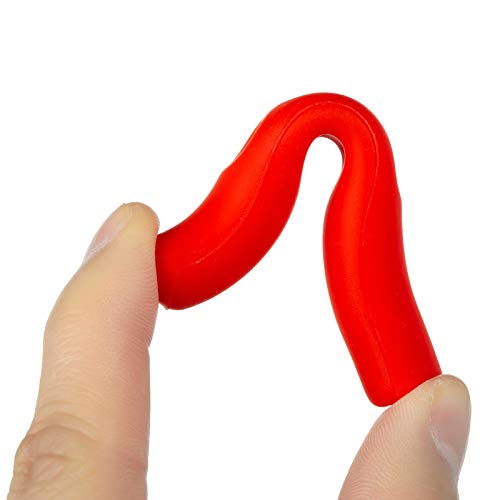 Silicone Bike Brake Lever Grip Covers - Anti-Slip Handle Sleeves - Blue