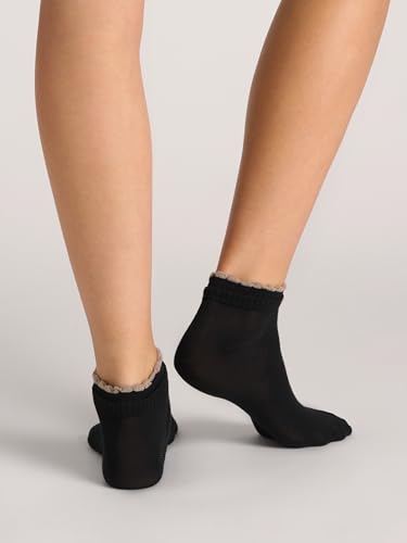 Women's 3-Pack Double Cuff Low Cut Socks - Grey Heather/White/Black