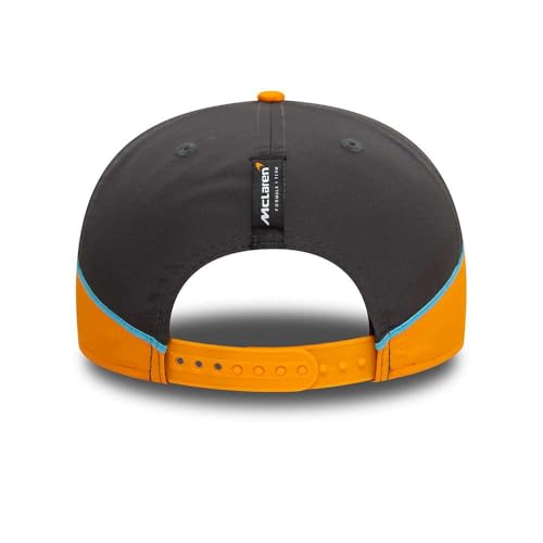 New Era McLaren Lando Norris Official 9Fifty Snapback Cap - Medium-Large, Orange