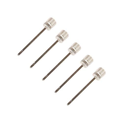 Ball Pump Needle Set - 5 Stainless Steel Inflating Needles