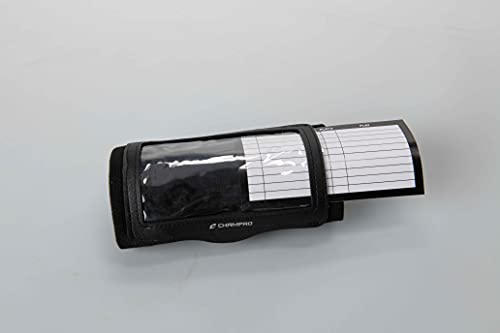 Wristband Playbook for Sports - Adult Size, Black