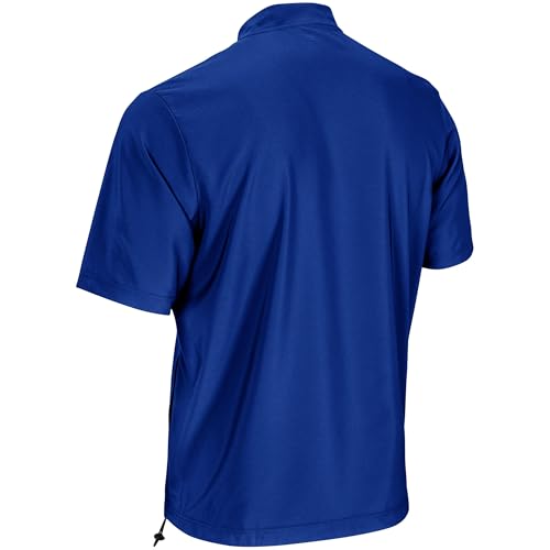 Men's Woven Warm-up Jacket - 3X-Large / Royal