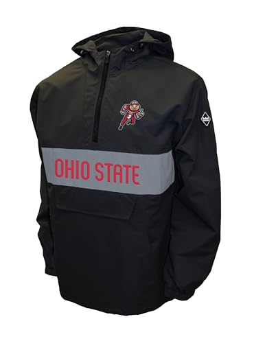 Alpha Anorak Jacket - Ohio State Black, XX-Large