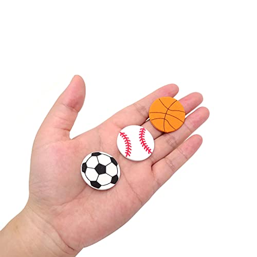 90PCS Sports Ball Stickers - Self-Adhesive Foam Decals for Parties