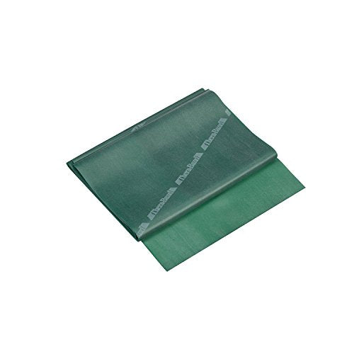 THERABAND Level 3 Heavy Green Resistance Bands - 15-Pack for Rehab & Strength Training