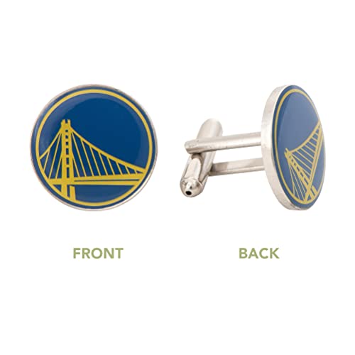 Golden State Warriors Cufflinks - Official NBA Merchandise