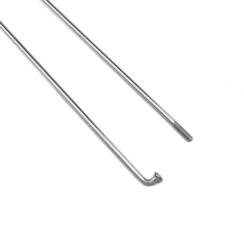 14G Stainless Steel Bike Spokes - 10.2 Inch, 12 Pack