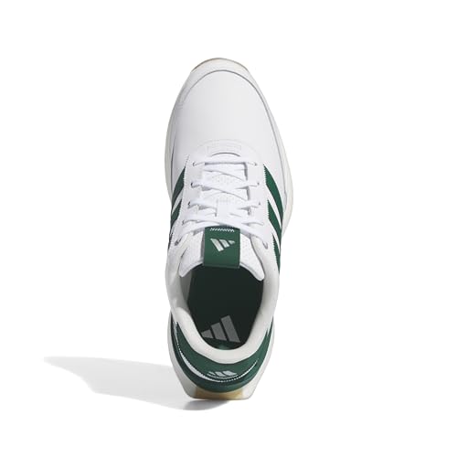 Men's Sp2G '24 Spikeless Leather Golf Shoes - White/Green/Gum 11