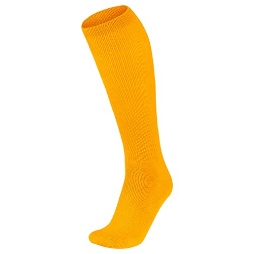 Athletic Compression Tube Socks - Over-the-Calf Multi-Sport - Medium / Gold