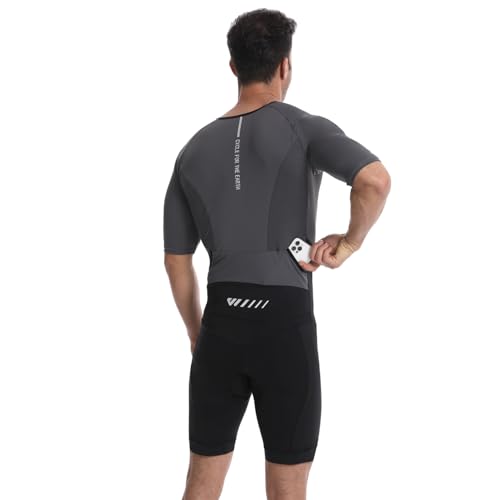 Men's Triathlon Suit - High Elasticity Breathable Quick-Dry Trisuit