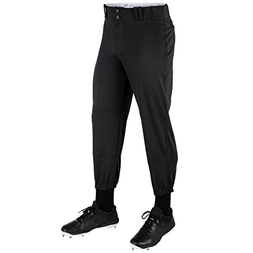 Champro Boys' Triple Crown Classic Baseball Pants Medium Black