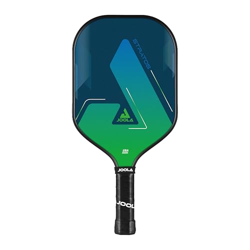JOOLA Stratos Pickleball Paddle - Green Lightweight Fiberglass Core, USAPA Approved