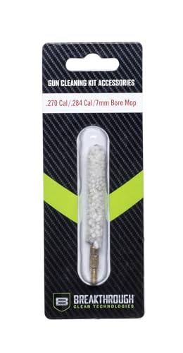 .270/.284 Cal/7mm Bore Mop Cleaning Swabs - 100% Cotton