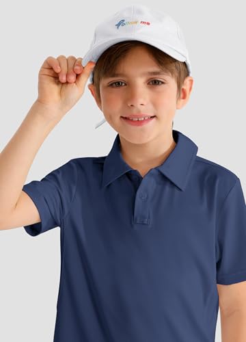 Kids' Performance School Uniform Polo Shirt - X-Large Navy