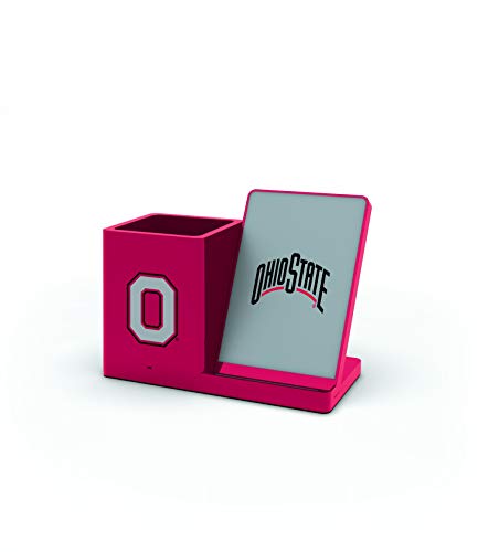 NCAA Wireless Charging Desktop Organizer & Phone Stand