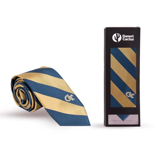 Georgia Tech Yellow Jackets Necktie | Men's Formal Neck Tie