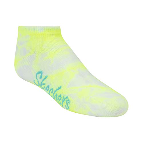 Girls' Low Cut Socks 6 Pack & Hair Ties 3 Pack - 5-6.5 Multi