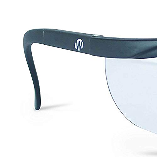 Safety Shooting Glasses with Adjustable Nose Piece - Clear
