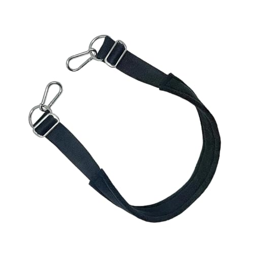 Adjustable Pilates Reformer Foot Strap - 27.5" Padded Leg Strap