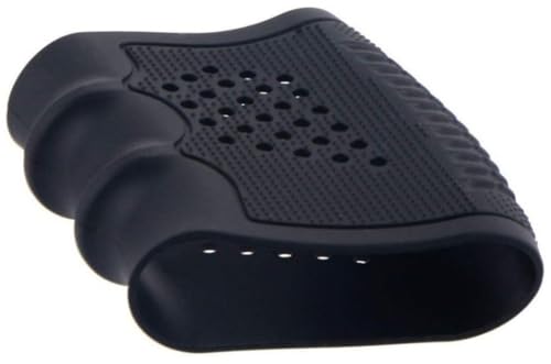 Tactical Rubber Grip Sleeve for Glock Pistols - Black