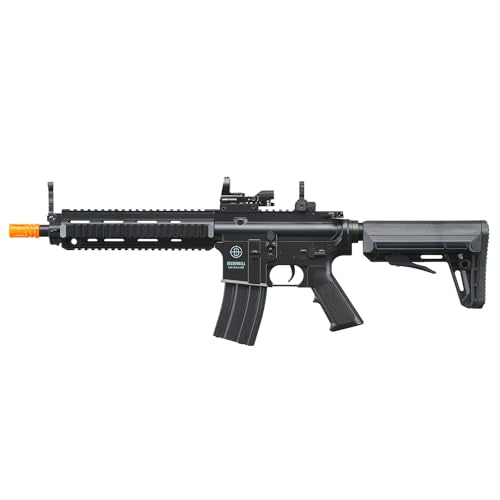 Airsoft AEG K418 Tactical Rifle with Adjustable Stock, Battery & Charger