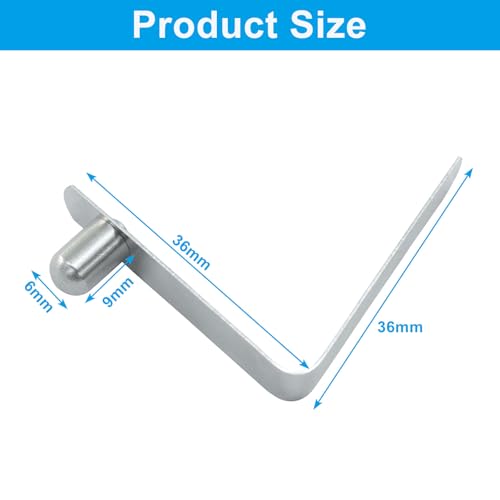 Stainless Steel Spring Snap Clips - 6mm, 16pcs for Kayak & Tent