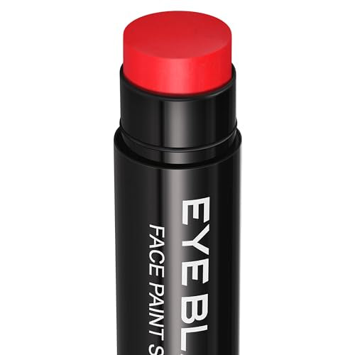 Anti-Glare Eye Black Sports Grease Stick - Red