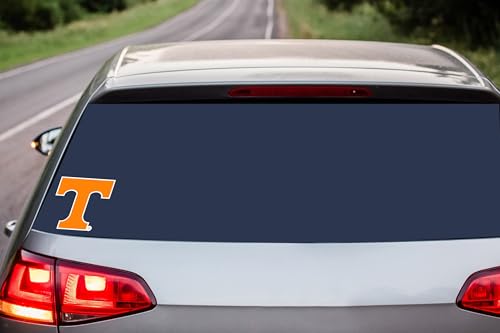 NCAA Auto Decal - Tennessee Volunteers 8 Inch Team Color