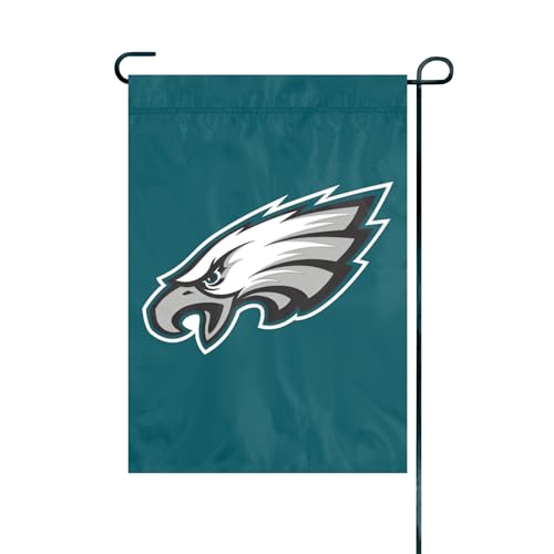 Philadelphia Eagles Garden Flag - 12.5x18 Inch Nylon Outdoor Decor