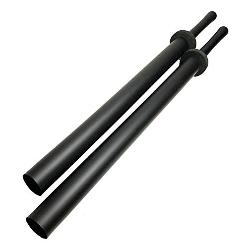 NLX Black Practice Foam Sword Set - 35.25-inch Training & Sparring Weapons