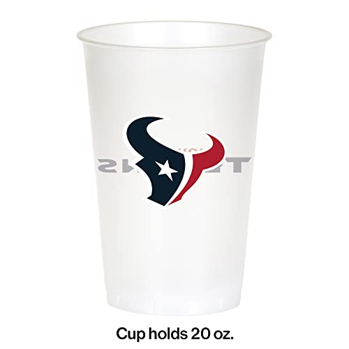 Houston Texans Tableware Kit for 16 Guests - 49 Pieces