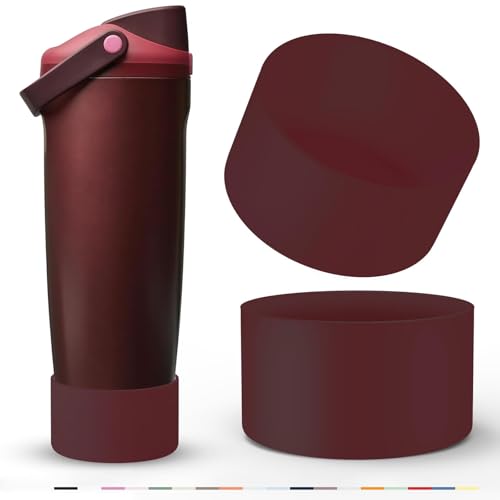 Silicone Boot Sleeve for Owala 30oz & 40oz Tumblers - Black Cherry