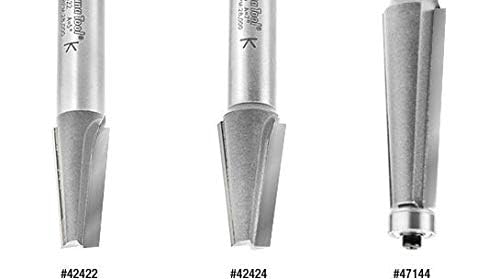 Amana Tool - 47144 Carbide Tipped Patternmakers 3 Deg x 3/4 Dia x 2-1/8 x 1/2" Shank