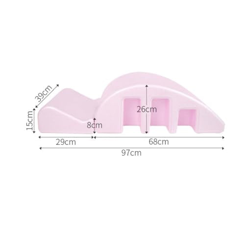 Spine Corrector - Professional Pilates Equipment for Back Pain Relief - Pink