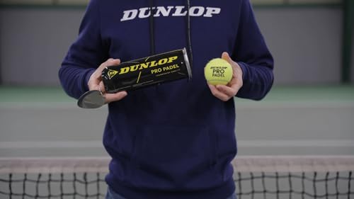 Competition Squash Ball - Single Yellow Dot, 3-Ball Tube