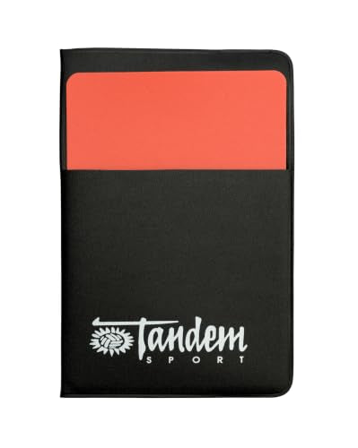 Referee Penalty Cards Set - Red & Yellow Sports Cards with Wallet