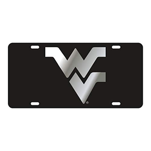 Officially Licensed West Virginia Mountaineers Mirrored Plate - 6" x 12"