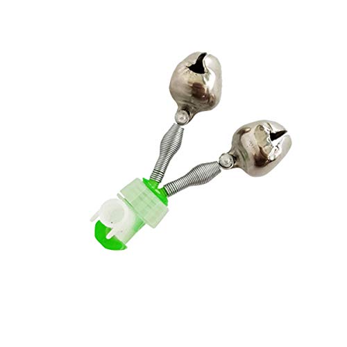 Spiral Clip Fishing Bells - 20pcs Loud Bite Alarm Set