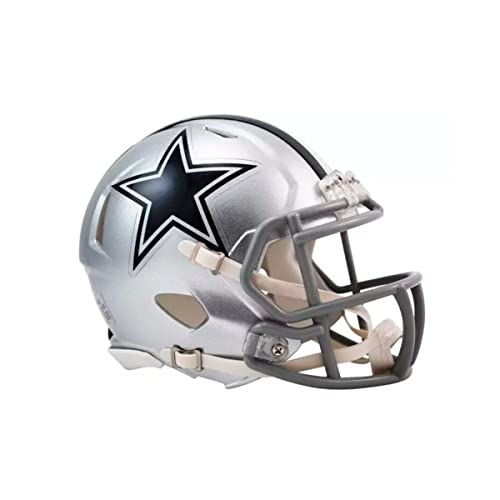 NFL Mini Helmet with Facemask - Authentic Speed Design