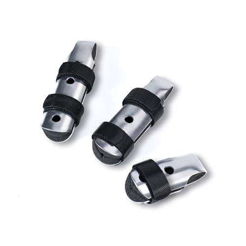 Finger Splint Support Brace for Injuries, Arthritis, Fractures - 3 Pack