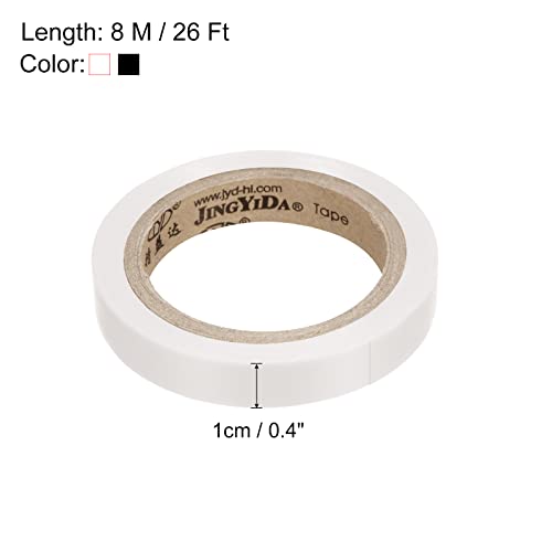 Racket Grip Finishing Tape - PVC Tennis & Badminton - Black & White