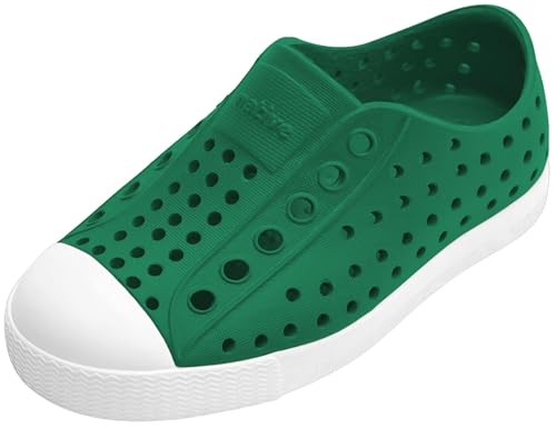 Native Shoes Unisex Jefferson Toddler Sneakers Hunter Green White 9 Medium