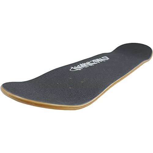 Skateboard Grip Tape - 9" x 33" Black/White - Heavy Duty Traction