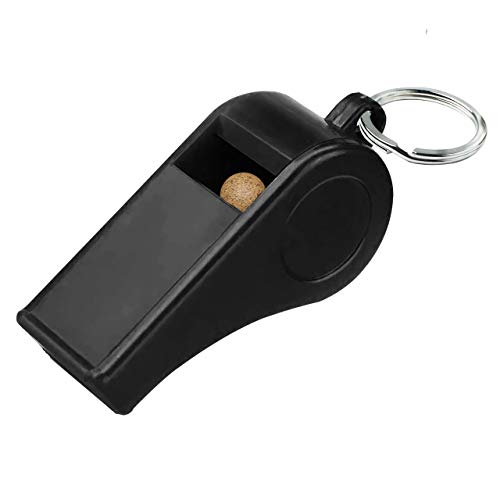 Emergency Survival Whistle - Ultra Lightweight, Black