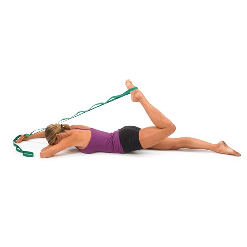 Stretch Out Strap for Yoga & Physical Therapy - 6' Long with Loops