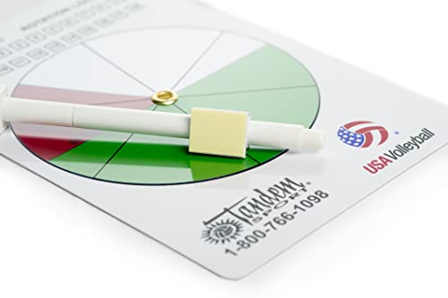 Volleyball Rotation Tracker - Pocket Size for Coaches & Referees - One Size Fits Most