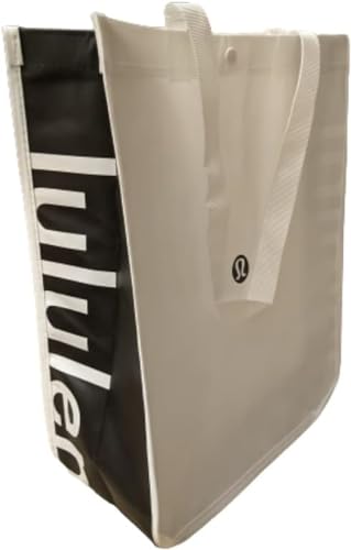 Lululemon White Tote Bag – Versatile Gym, Lunch & On-the-Go Carrier