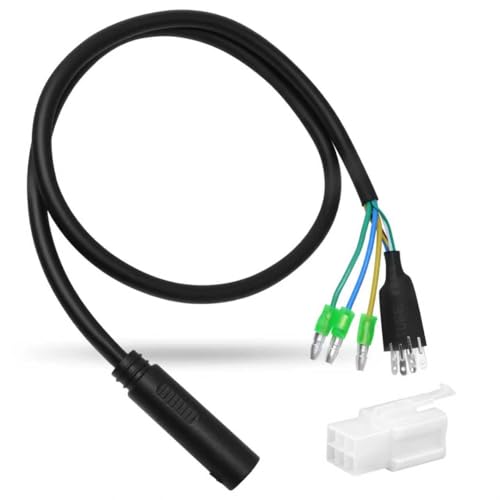 CuraceQ 1PCS Female 9 Pin Waterproof Hub Motor Extension Cable for E-bike 60cm